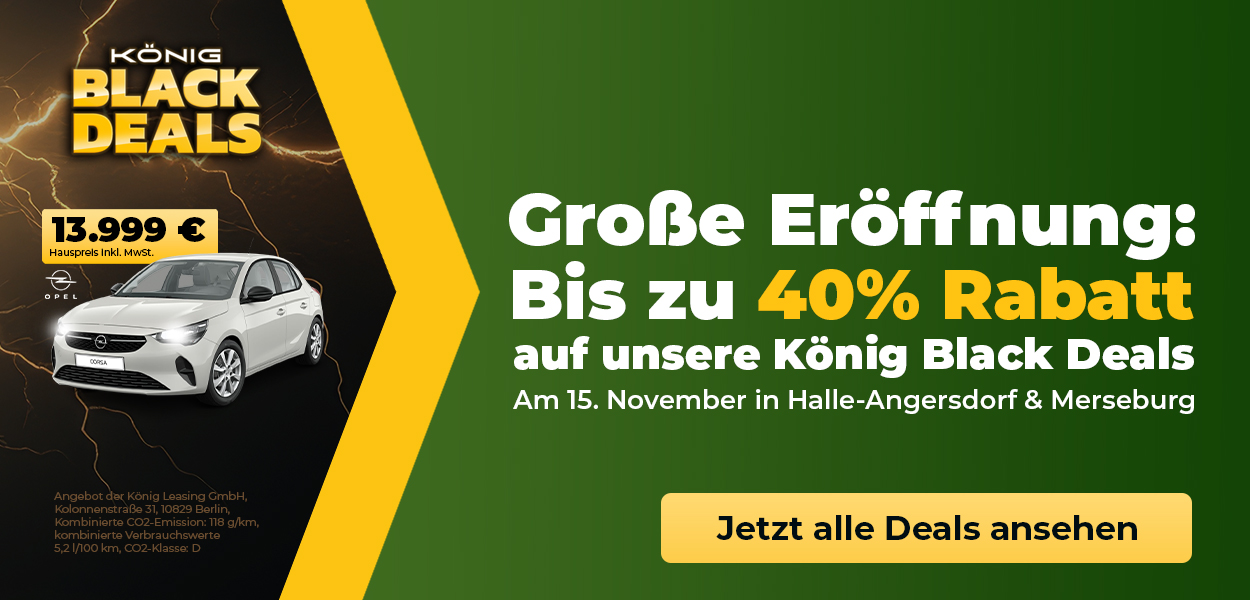 Große Eröffnung Halle Angersdorf & Merseburg