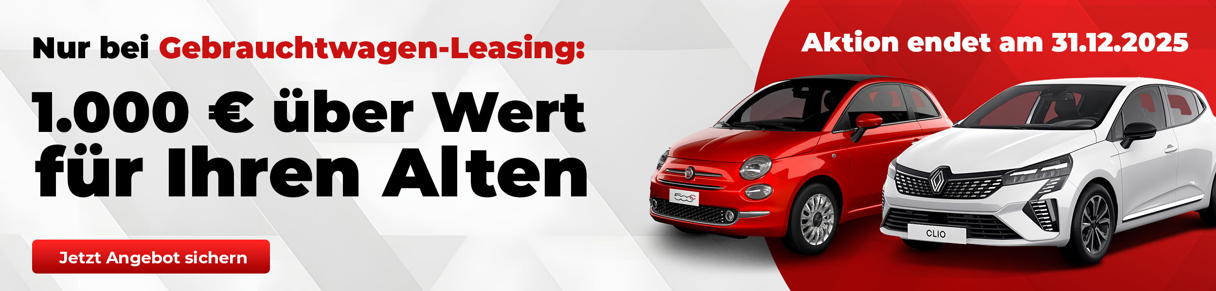 Gebrauchtwagen Leasing Aktion
