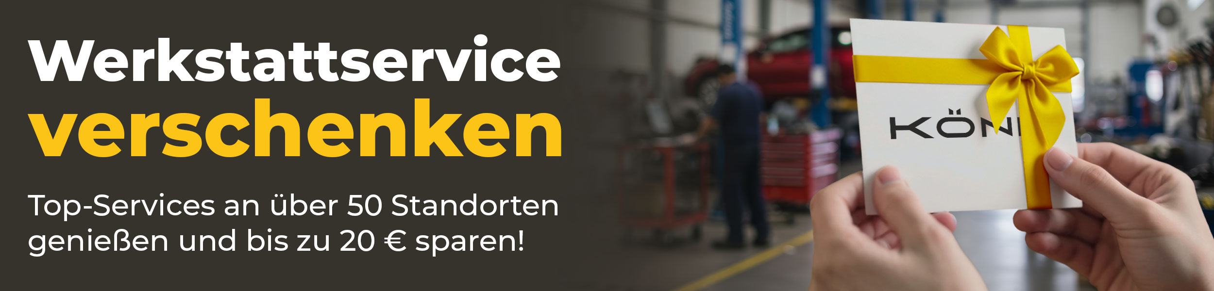 Werkstatt-Gutscheine kaufen – Mehr Wert, weniger Preis