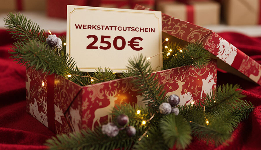 Jetzt Weihnachtsgutscheine für Serviceleistungen sichern und 20 % sparen!