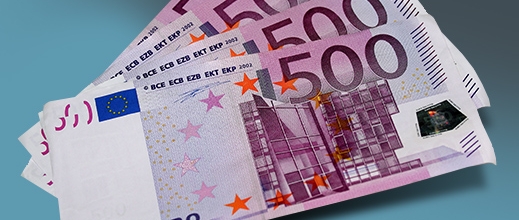 Fahrzeuginzahlungnahme 500 Euro Scheine