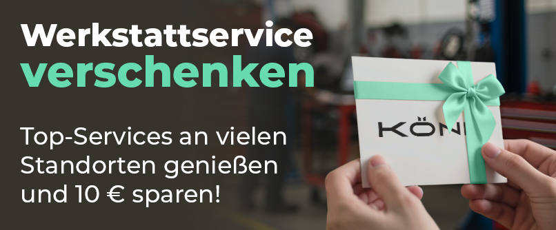 Werbebild für Werkstatt Gutscheine