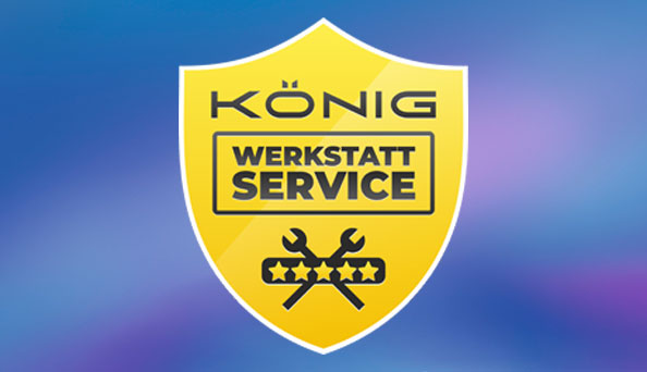 Der praktische König Werkstattservice